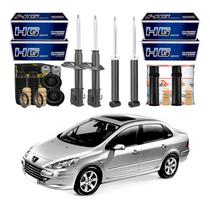 Kit Amortecedor Dianteiro Traseiro 307 Sedan 1.6 2006 A 2012