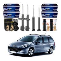 Kit Amortecedor Dianteiro Traseiro 307 Sw 2.0 2007 A 2008 Kit Amortecedor Dianteiro Traseiro 307 Sw 2.0 2007 A 2008