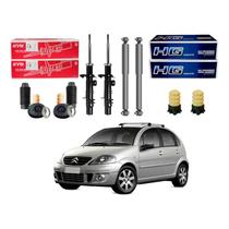 Kit Amortecedor Dianteiro Traseiro C3 1.4 1.6 2003 A 2012 Kit Amortecedor Dianteiro Traseiro C3 1.4 1.6 2003 A 2012
