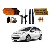 Kit Amortecedor Dianteiro Traseiro C3 Manual 1.6 2013 A 2021