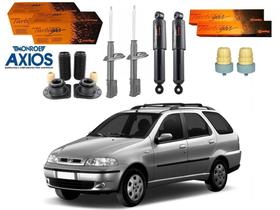 Kit amortecedor dianteiro traseiro cofap axios original fiat palio weekend 1.0 1.3 2001 a 2004