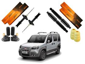 Kit amortecedor dianteiro traseiro cofap fiat doblo adv 1.8 2011 a 2019