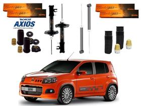 Kit amortecedor dianteiro traseiro cofap fiat novo uno sporting 1.4 2013 a 2016