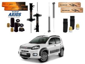 Kit amortecedor dianteiro traseiro cofap fiat novo uno way 1.0 1.4 2017 a 2019