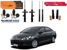 Kit amortecedor dianteiro traseiro cofap kayaba axios original citroën c4 pallas 2.0 2007 a 2014