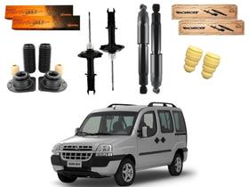 Kit amortecedor dianteiro traseiro cofap monroe original fiat doblo 1.6 2001 a 2004