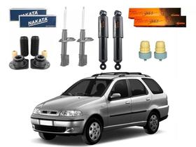 Kit amortecedor dianteiro traseiro cofap nakata original fiat palio weekend 1.0 1.3 2001 a 2004