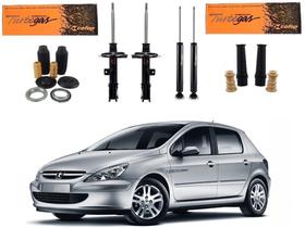 Kit amortecedor dianteiro traseiro cofap original peugeot 307 1.6 2002 a 2006