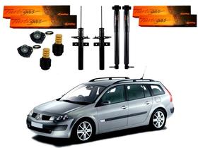 Kit amortecedor dianteiro traseiro cofap original renault megane sw grand tour 1.6 2.0 2006 a