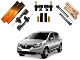 Kit amortecedor dianteiro traseiro cofap renault sandero 1.0 2015 a 2020