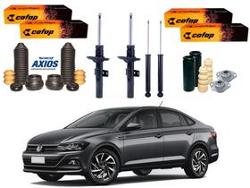 Kit amortecedor dianteiro traseiro cofap volkswagen virtus 1.0 tsi 2018 a 2023