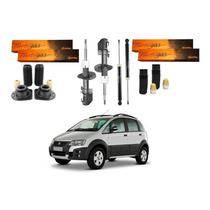 Kit Amortecedor Dianteiro Traseiro Idea Adv 1.8 2006 A 2010