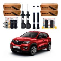 Kit Amortecedor Dianteiro Traseiro Kwid 1.0 12v 2017 A 2021