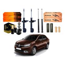 Kit Amortecedor Dianteiro Traseiro Logan 1.6 2014 A 2020 Kit Amortecedor Dianteiro Traseiro Logan 1.6 2014 A 2020