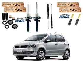 Kit amortecedor dianteiro traseiro monroe axios original volkswagen fox 1.0 1.6 2011 a 2014