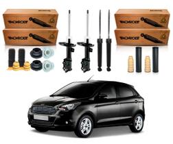 Kit amortecedor dianteiro traseiro monroe ford ka 1.0 1.5 2015 a 2018