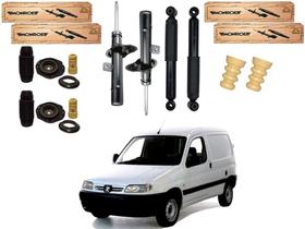 Kit amortecedor dianteiro traseiro monroe peugeot partner 1.6 2002 a 2010