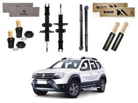 Kit amortecedor dianteiro traseiro monroe renault duster 4x2 1.6 2.0 2011 a 2016