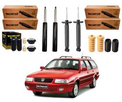 Kit amortecedor dianteiro traseiro monroe volkswagen quantum 1.8 2.0 1997 a 2006