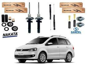 Kit amortecedor dianteiro traseiro monroe volkswagen spacefox 1.6 2010 a 2014