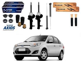 Kit amortecedor dianteiro traseiro nakata ford fiesta sedan 1.0 2007 a 2009