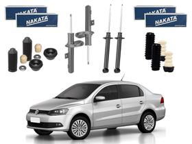 Kit amortecedor dianteiro traseiro nakata volkswagen gol g6 1.0 1.6 2013 a 2015