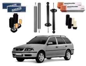 Kit amortecedor dianteiro traseiro nakata volkswagen parati g3 1.0 1.6 1.8 2001 a 2005