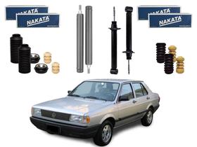 Kit amortecedor dianteiro traseiro nakata volkswagen voyage g1 1.6 1.8 1991 a 1994