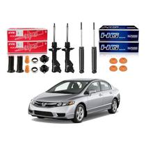 Kit Amortecedor Dianteiro Traseiro New Civic 1.8 2006 A 2011