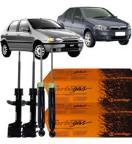 Kit Amortecedor Dianteiro Traseiro Palio Siena 2001 Á 2013 Kit Amortecedor Dianteiro Traseiro Palio Siena 2001 Á 2013