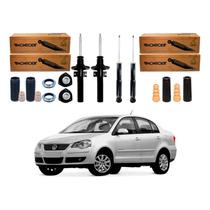 Kit Amortecedor Dianteiro Traseiro Polo Sedan 1.6 2.0 2008 A 2012