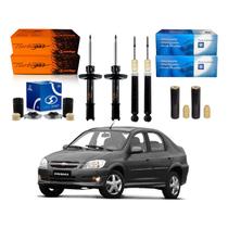 Kit Amortecedor Dianteiro Traseiro Prisma 1.0 2009 A 2012