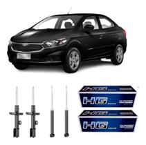Kit Amortecedor Dianteiro Traseiro Prisma Joy Onix Joy Sonic