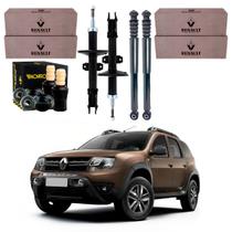 Kit amortecedor dianteiro traseiro renault duster 2.0 4x2 2017 a 2020