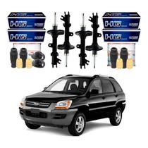 Kit Amortecedor Dianteiro Traseiro Sportage 2.7 2005 A 2010