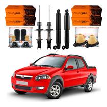 Kit Amortecedor Dianteiro Traseiro Strada 1.6 2008 A 2015 Kit Amortecedor Dianteiro Traseiro Strada 1.6 2008 A 2015