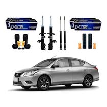 Kit Amortecedor Dianteiro Traseiro Versa 1.0 1.6 2015 A 2020