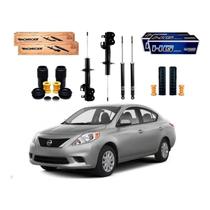 Kit Amortecedor Dianteiro Traseiro Versa 1.6 2012 A 2014
