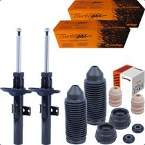 Kit Amortecedor Dianteiro Turbogás + Kit Batente Coifa Coxim Cofap Nivus Tcross 2019 a 2026