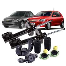 Kit Amortecedor Dianteiros Batentes Morcegos Nova Prisma celta corsa Kit371 Kit Amortecedor Dianteiros Batentes Morcegos Nova Prisma celta corsa Kit371