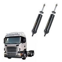 Kit Amortecedor Pneumatico Cabine Scania S5 Pgr 2010 Diant.
