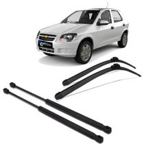 Kit Amortecedor Porta Mala e Palheta Celta 2000 a 2016