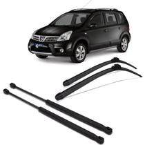 Kit Amortecedor Porta Mala + Palheta Livina 2008 a 2014 Kit Amortecedor Porta Mala + Palheta Livina 2008 a 2014