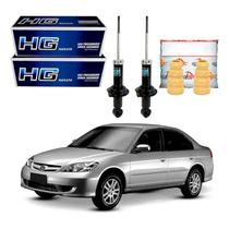 Kit Amortecedor Traseiro Civic 1.7 2004 A 2006