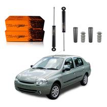 Kit Amortecedor Traseiro Clio Sedan 1.0 1.6 1998 A 2002