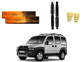 Kit amortecedor traseiro cofap original fiat doblo adventure 1.8 2003 a 2010