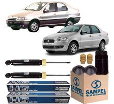Kit Amortecedor Traseiro Fiat Siena 1.5 8v 2004 2011 Kit Amortecedor Traseiro Fiat Siena 1.5 8v 2004 2011