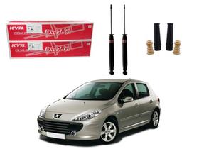 Kit amortecedor traseiro kayaba original peugeot 307 hatch 2.0 2006 a 2012