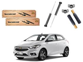 Kit amortecedor traseiro monroe chevrolet onix 1.0 1.4 2017 a 2019