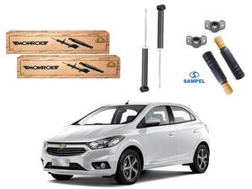 Kit amortecedor traseiro monroe chevrolet onix 1.0 1.4 2017 a 2019